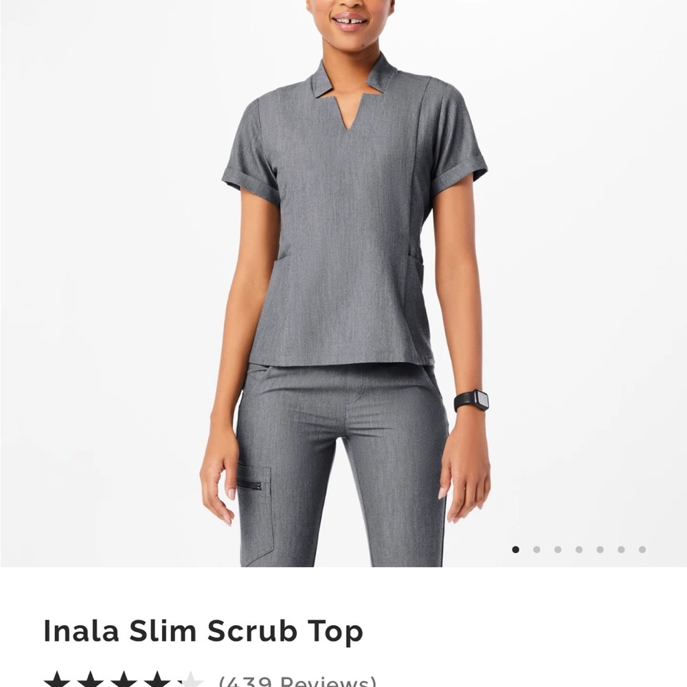 Figs scrub top medium